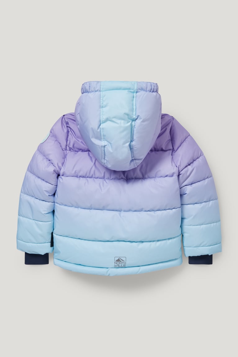 Light Violet C&A Ski With Hood Recycled Girls' Jackets | AKFSU-5704