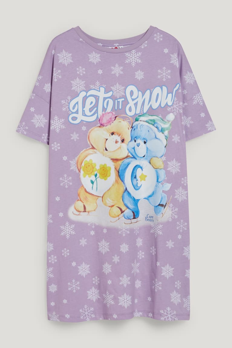 Lilac C&A Clockhouse NightCare Bears Women's Nightwear | ZOGBS-5289