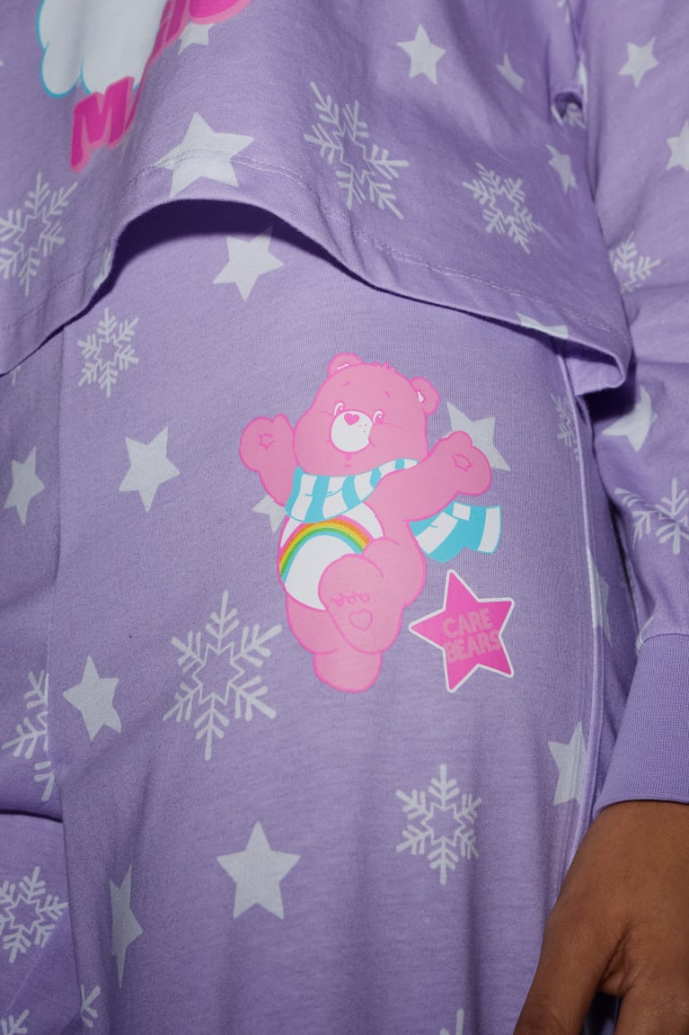 Lilac C&A Clockhouse Pyjama Bottoms Care Bears Women's Nightwear | CTEBR-8936