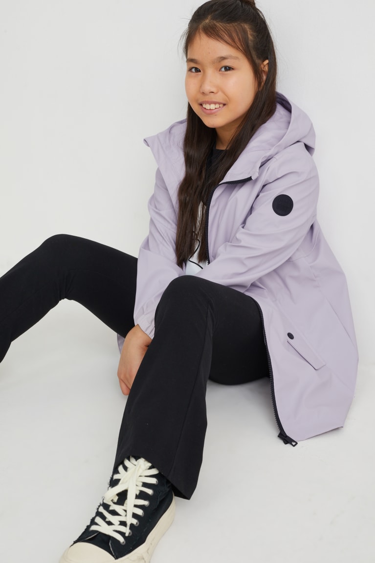 Lilac C&A With Hood Girls' Jackets | LSCEI-3271