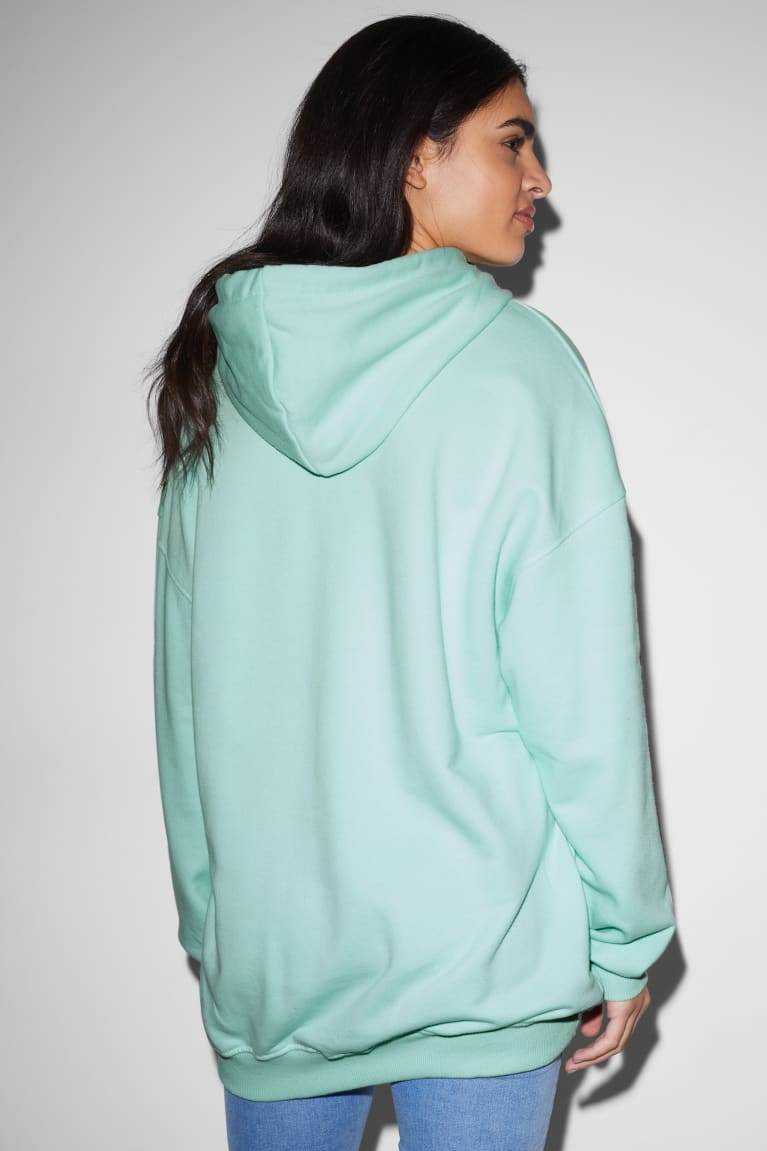 Mint Green C&A Clockhouse Women's Hoodie | KAVJF-1058