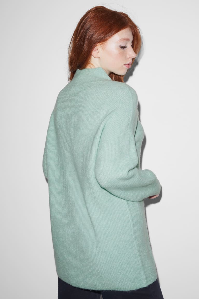 Mint Green C&A Clockhouse Women's Jumper | JKPEY-9016