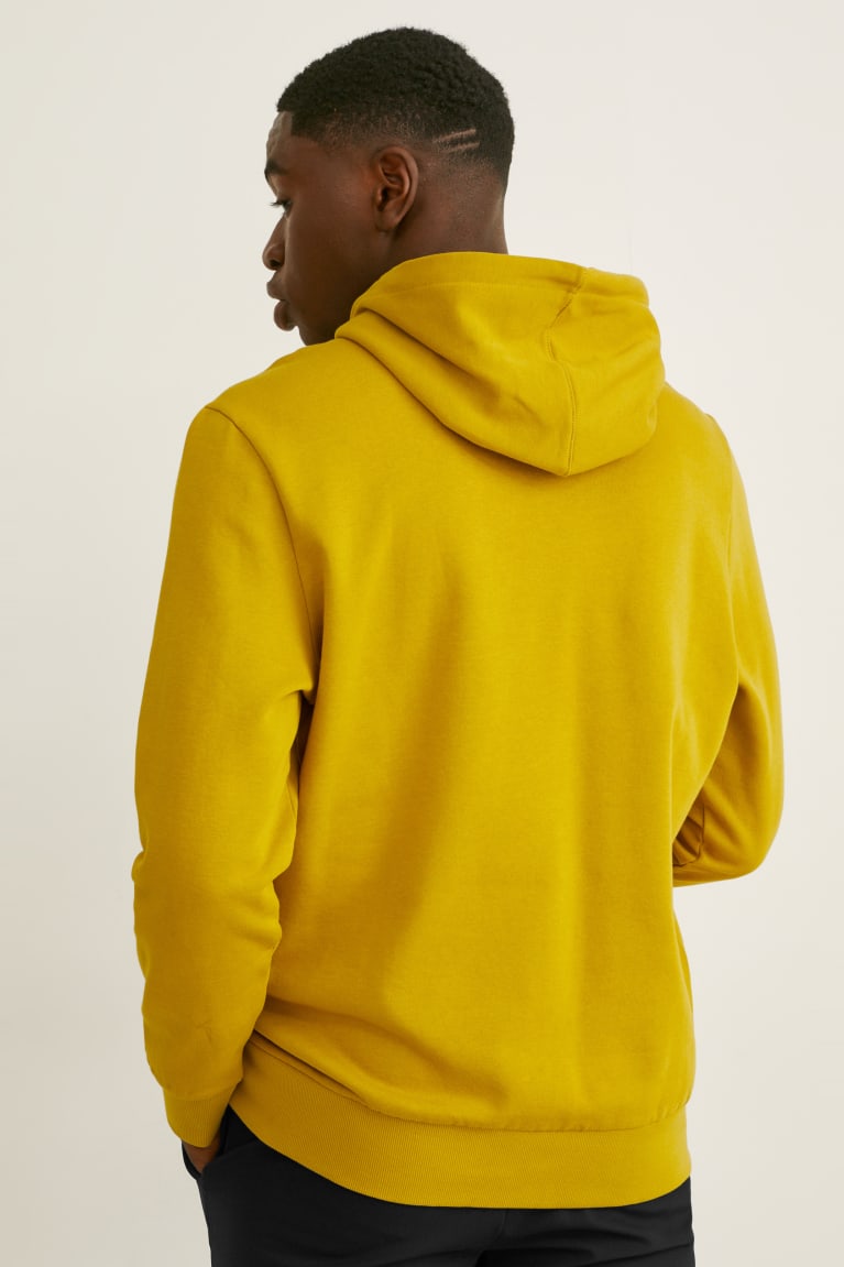 Mustard Yellow C&A Men's Sweatshirts | HLIYZ-6209