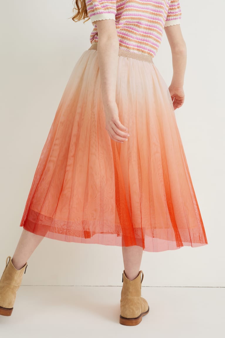 Orange C&A Girls' Skirts | EWRDT-6209