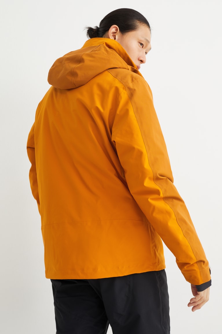 Orange C&A Ski With Hood Bionic-finish®eco Men's Jackets | SYUID-2945