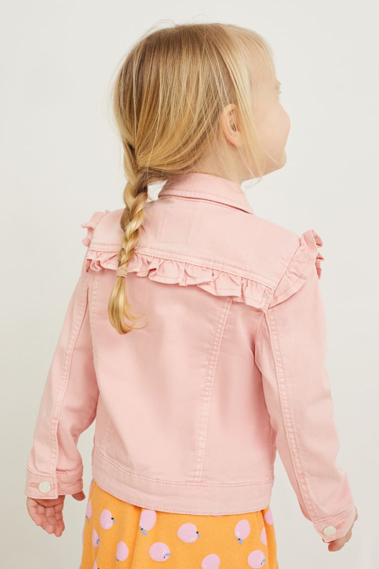 Pale Pink C&A Denim Girls' Jackets | TOXPK-1403