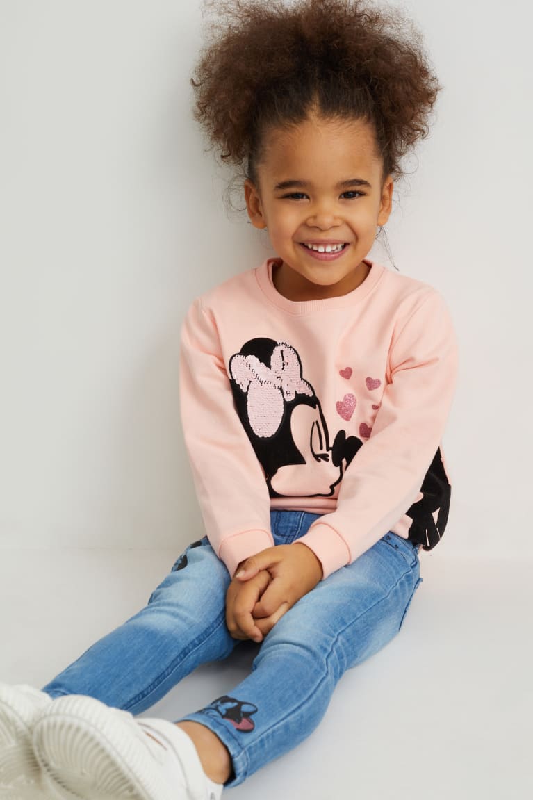 Pink C&A Disney Girls' Sweatshirts | GZXVY-7549