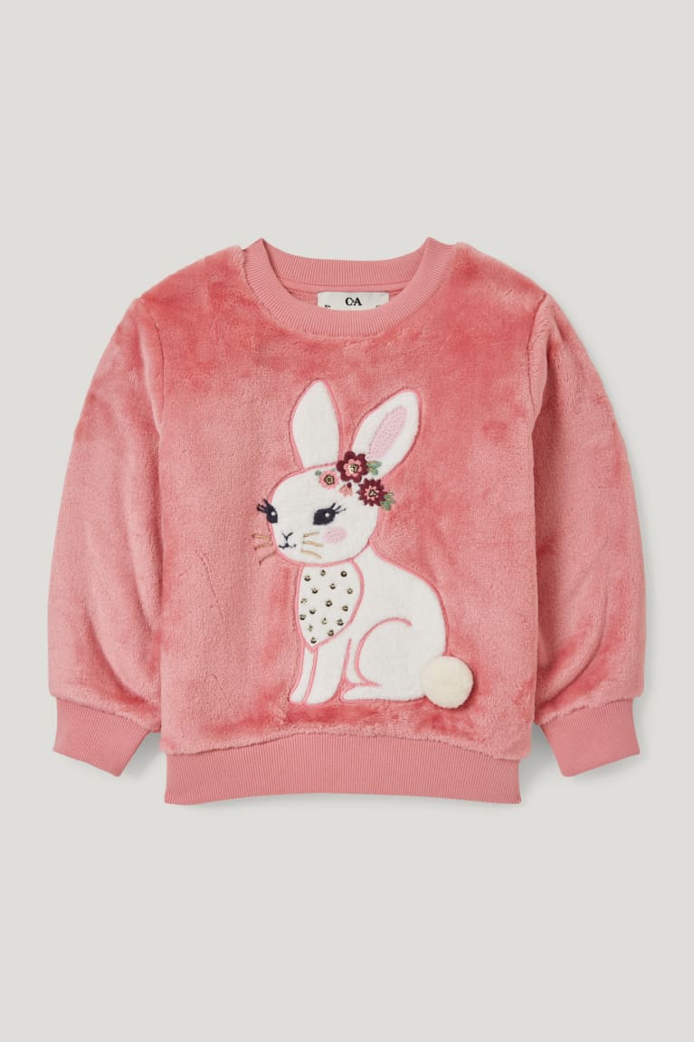 Pink C&A Girls\' Sweatshirts | GMTCW-1496