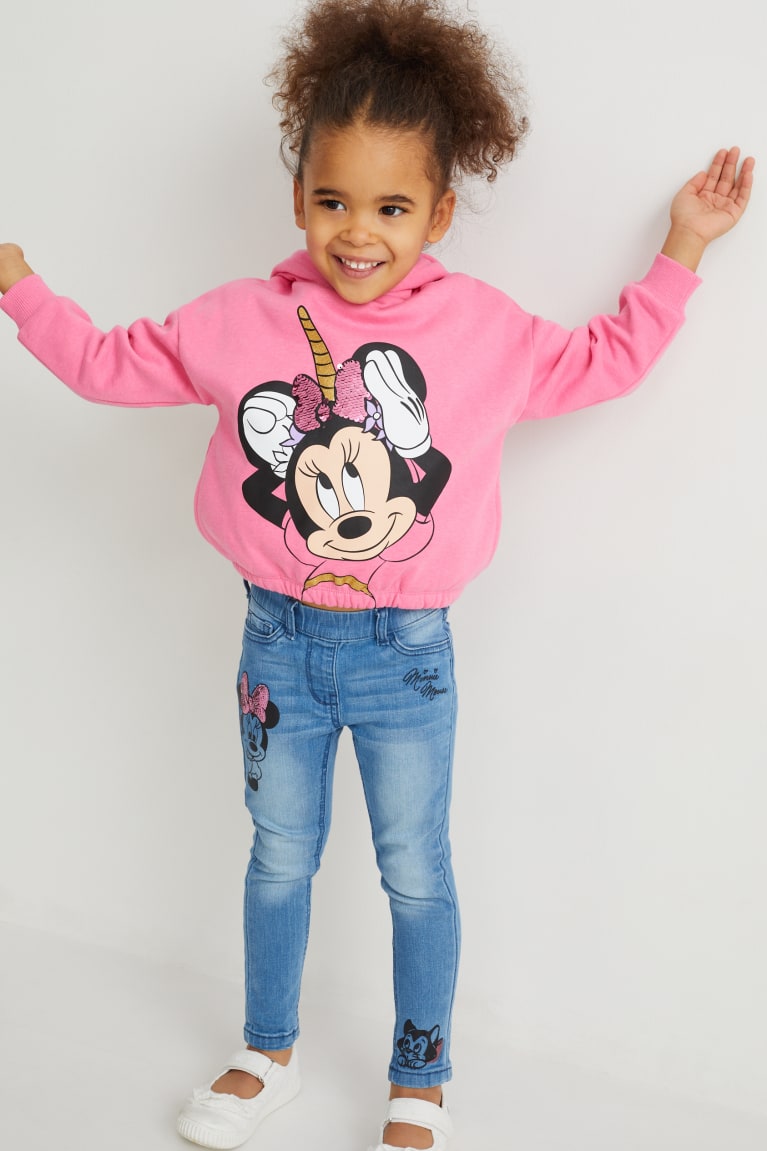 Pink C&A Minnie Mouse Girls' Hoodie | BSGOQ-6359