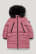 Pink C&A Quilted With Hood And Faux Fur Trim Recycled Girls' Jackets | FRXCT-5879