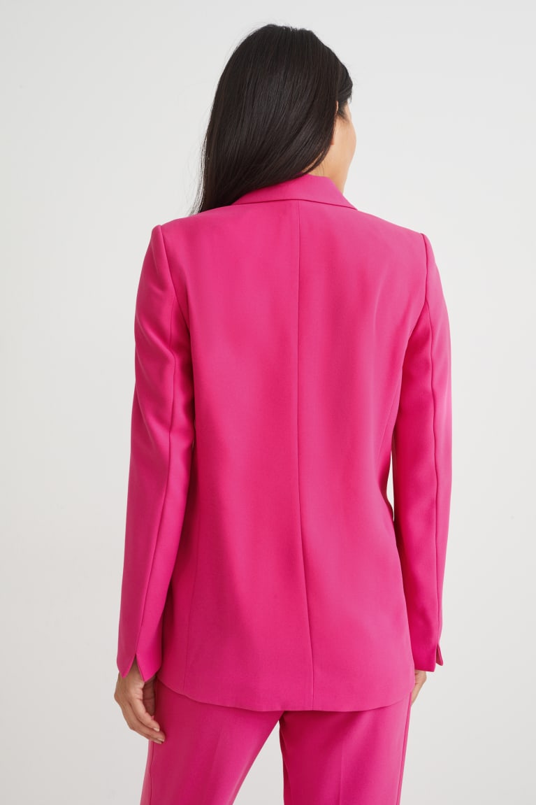 Pink C&A Regular Fit Recycled Women's Blazers | FCUDQ-1593