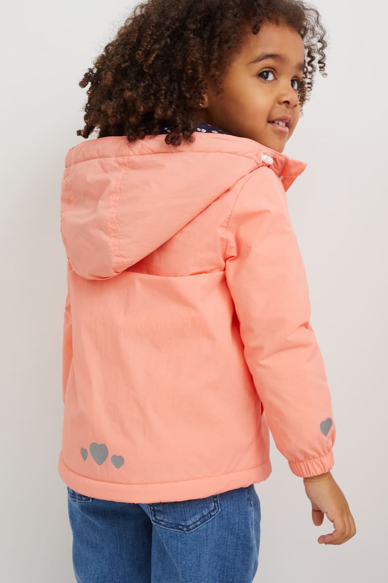 Pink C&A With Hood Recycled Girls' Jackets | EDNMG-7690