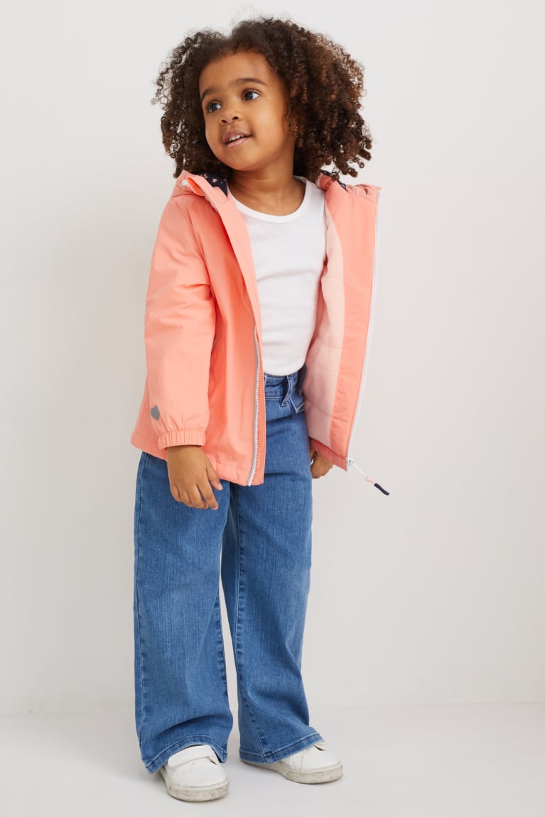 Pink C&A With Hood Recycled Girls' Jackets | EDNMG-7690