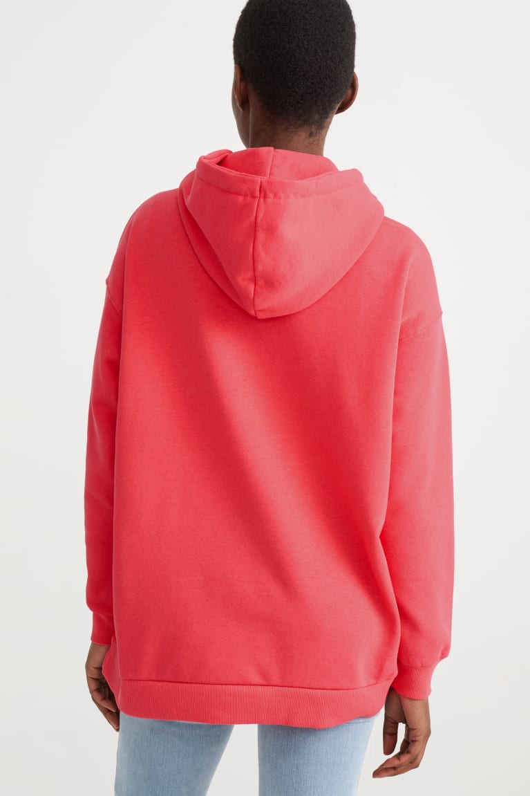 Pink C&A Women's Hoodie | HIRYW-5764