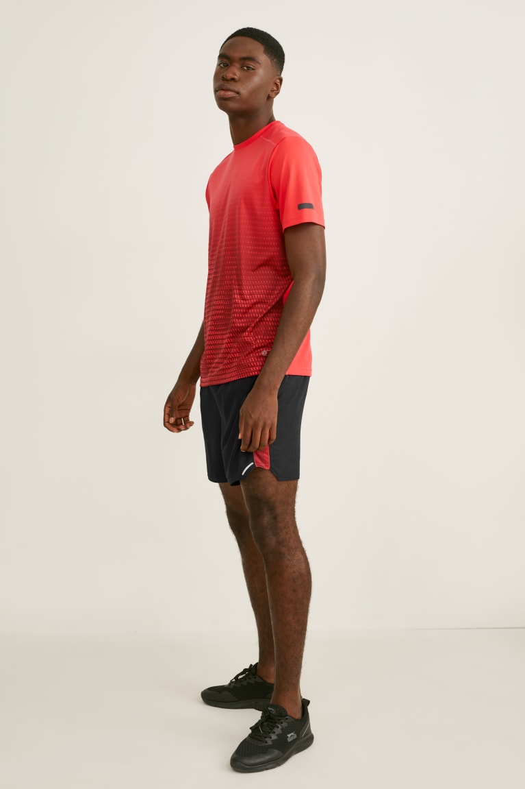 Red C&A Active Men's Top | ESDVC-6721