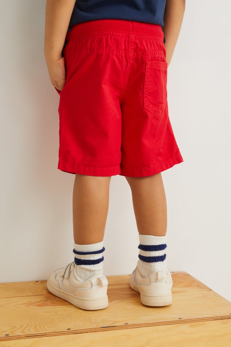 Red C&A Multipack Of 2 Boys' Trousers | ZMNFO-8104