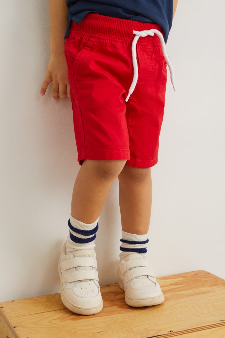 Red C&A Multipack Of 2 Boys' Trousers | ZMNFO-8104