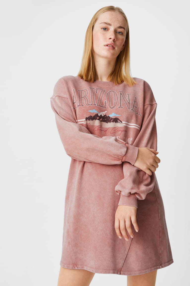 Rose C&A Clockhouse Women's Dress | XIMLZ-2019