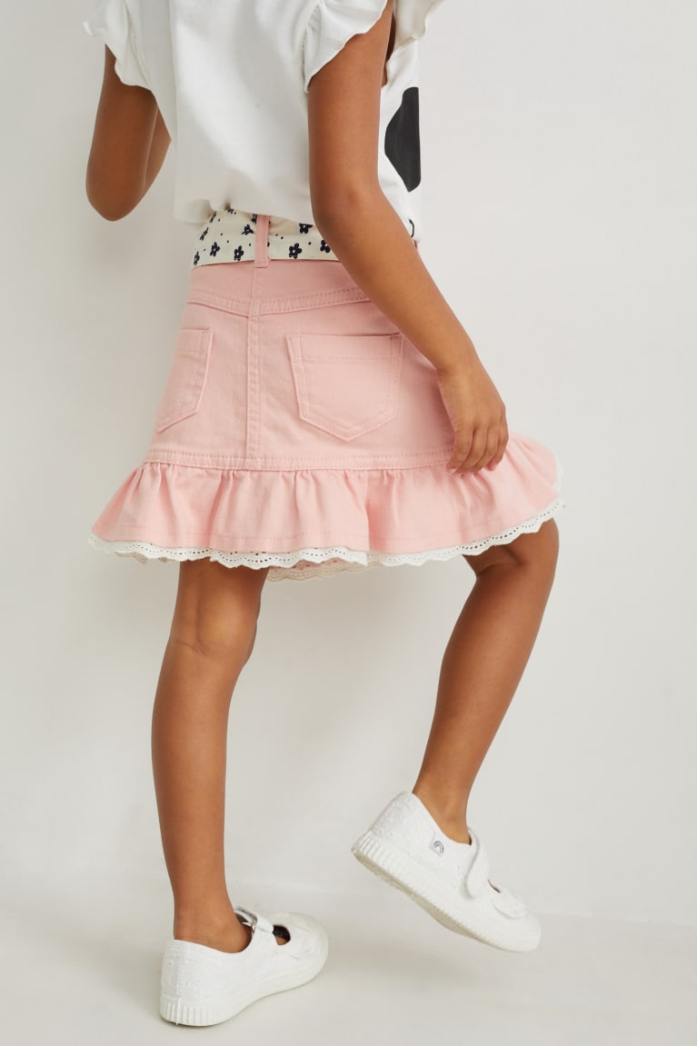 Rose C&A Minnie Mouse Girls' Skirts | OEPDL-8047