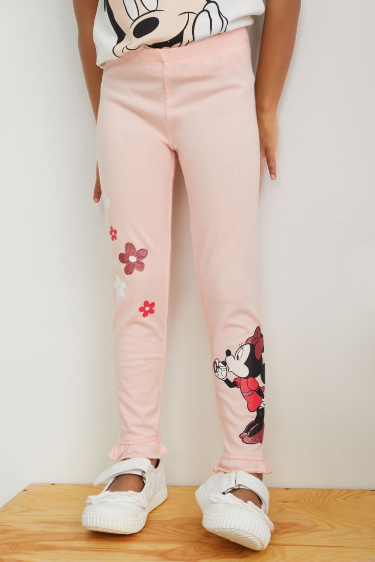 Rose C&A Multipack Of 2 Minnie Mouse Leggings Girls' Trousers | ACOJU-8215