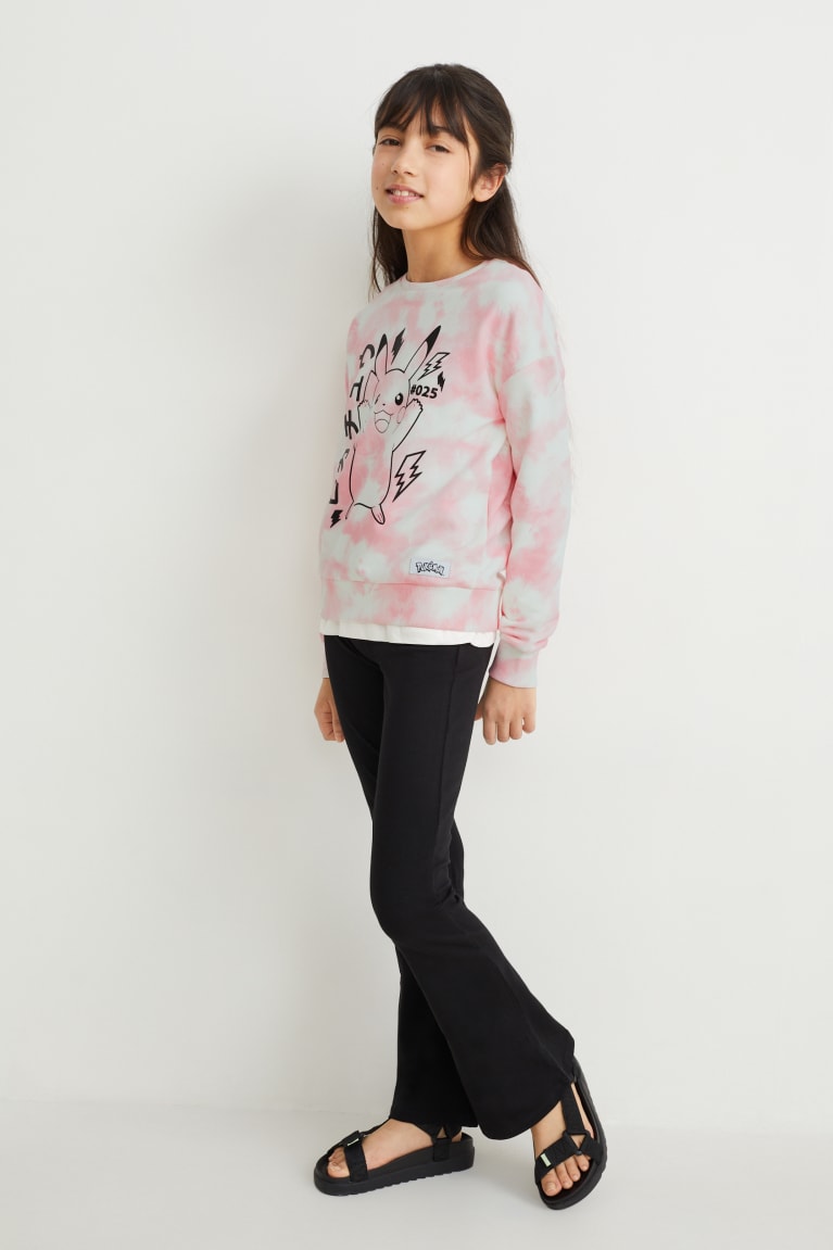 Rose C&A Pokémon Girls' Sweatshirts | CLJDP-5608