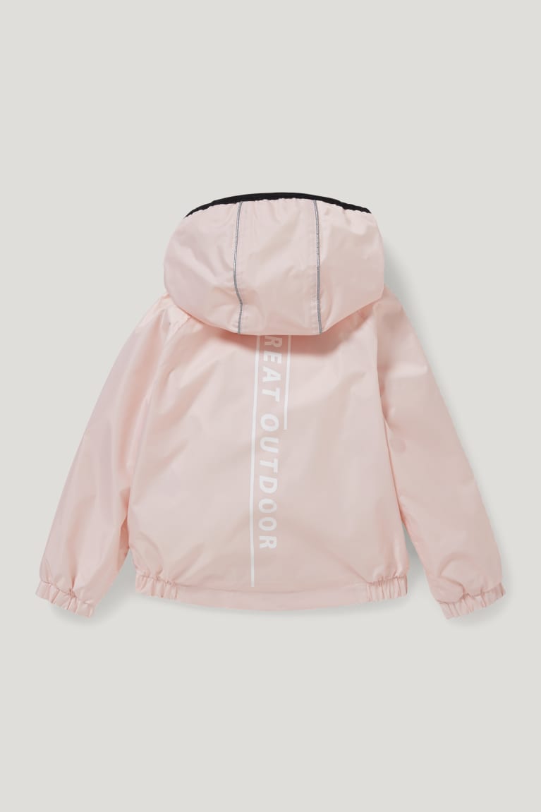 Rose C&A Rain With Hood Girls' Jackets | ULSBF-2584