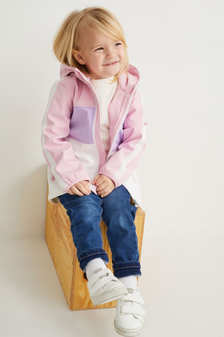 Rose C&A Softshell With Hood Girls' Jackets | GSPHQ-6578