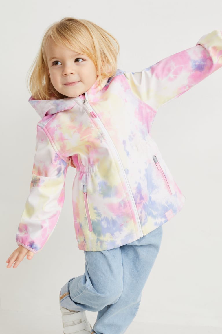 Rose C&A Softshell With Hood Girls' Jackets | JMVCQ-3859