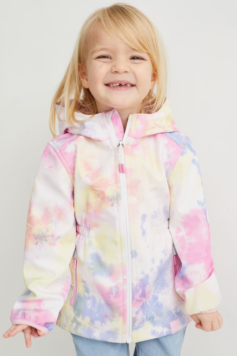 Rose C&A Softshell With Hood Girls\' Jackets | JMVCQ-3859