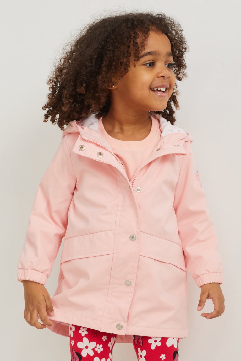 Rose C&A With Hood Girls\' Jackets | YTWJV-0197