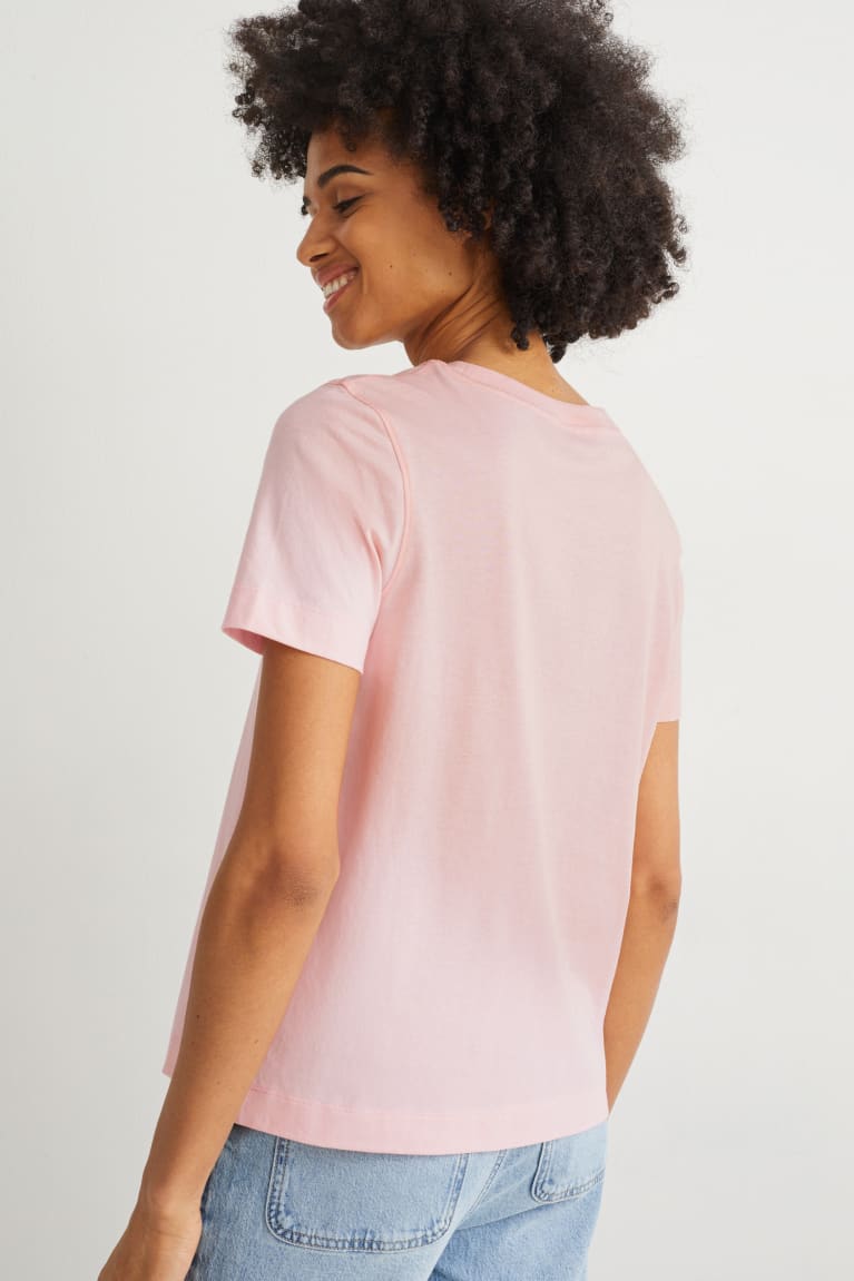 Rose C&A Women's T-shirts | VJLTY-7415