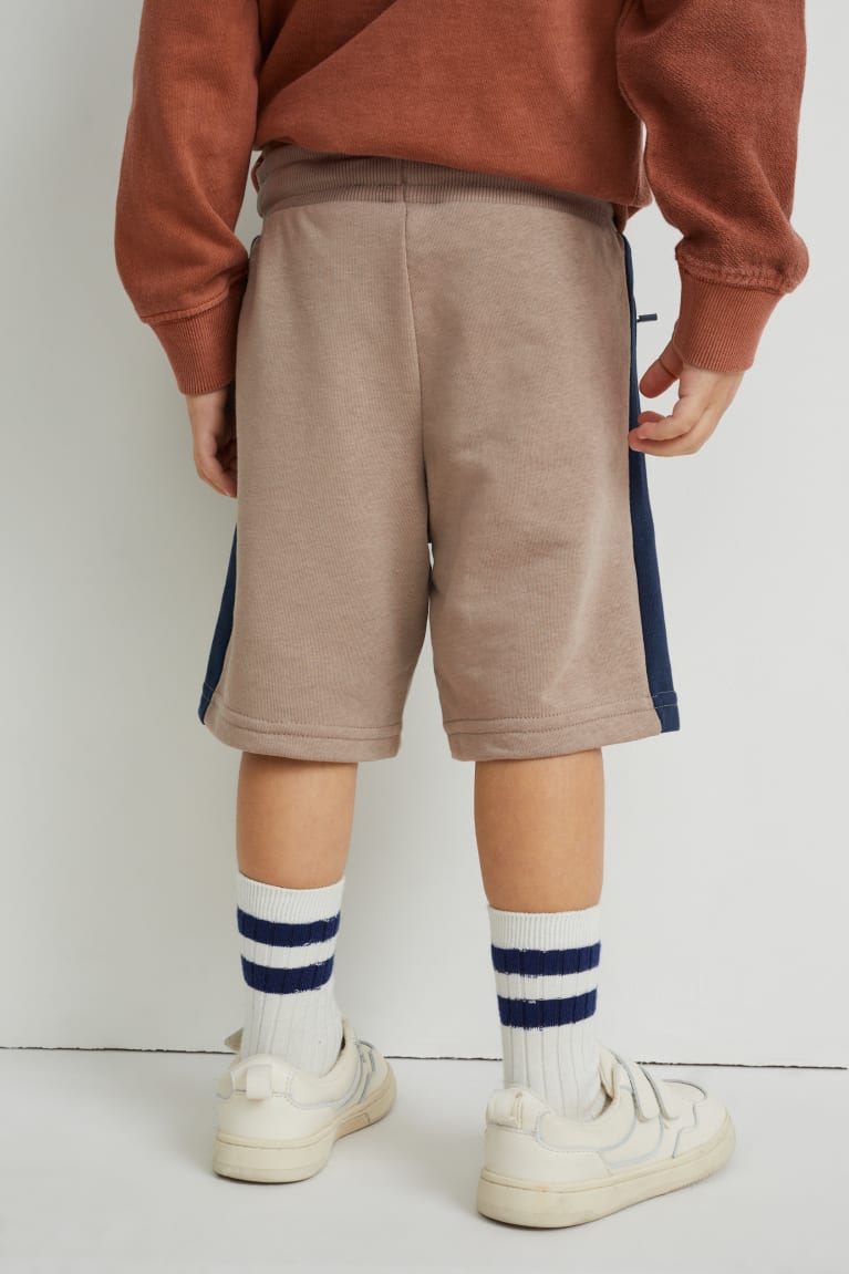 Taupe C&A Sweat Bermuda Boys' Trousers | YAVKH-3147