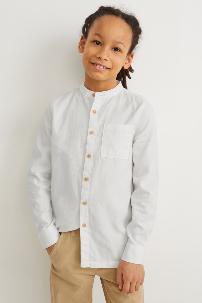 White C&A Boys\' Shirts | WPVXR-0475