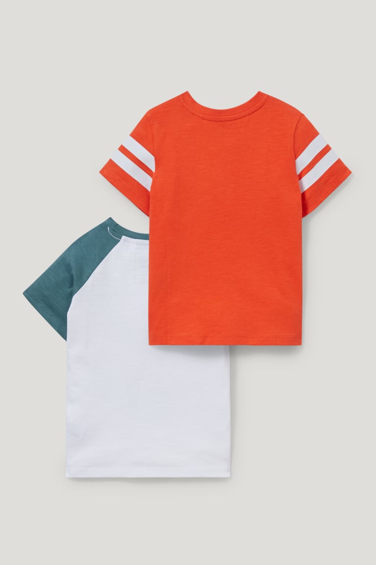 White C&A Multipack Of 2 Sleeve Boys' T-shirts | WTAFV-1295