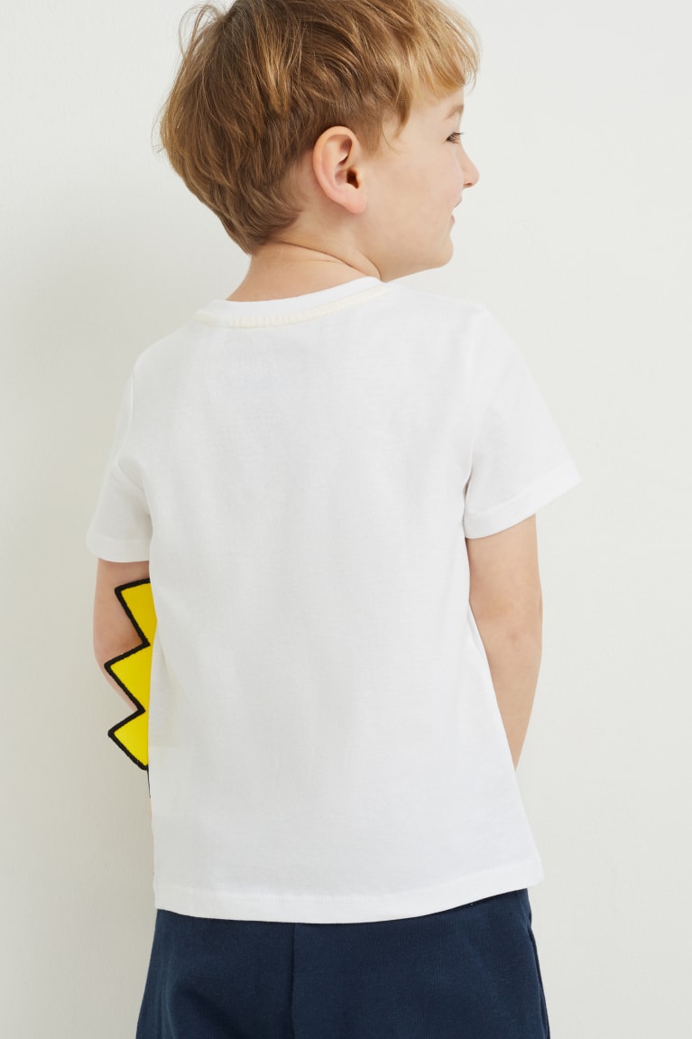 White C&A Naruto Sleeve Boys' T-shirts | TGKRE-8623