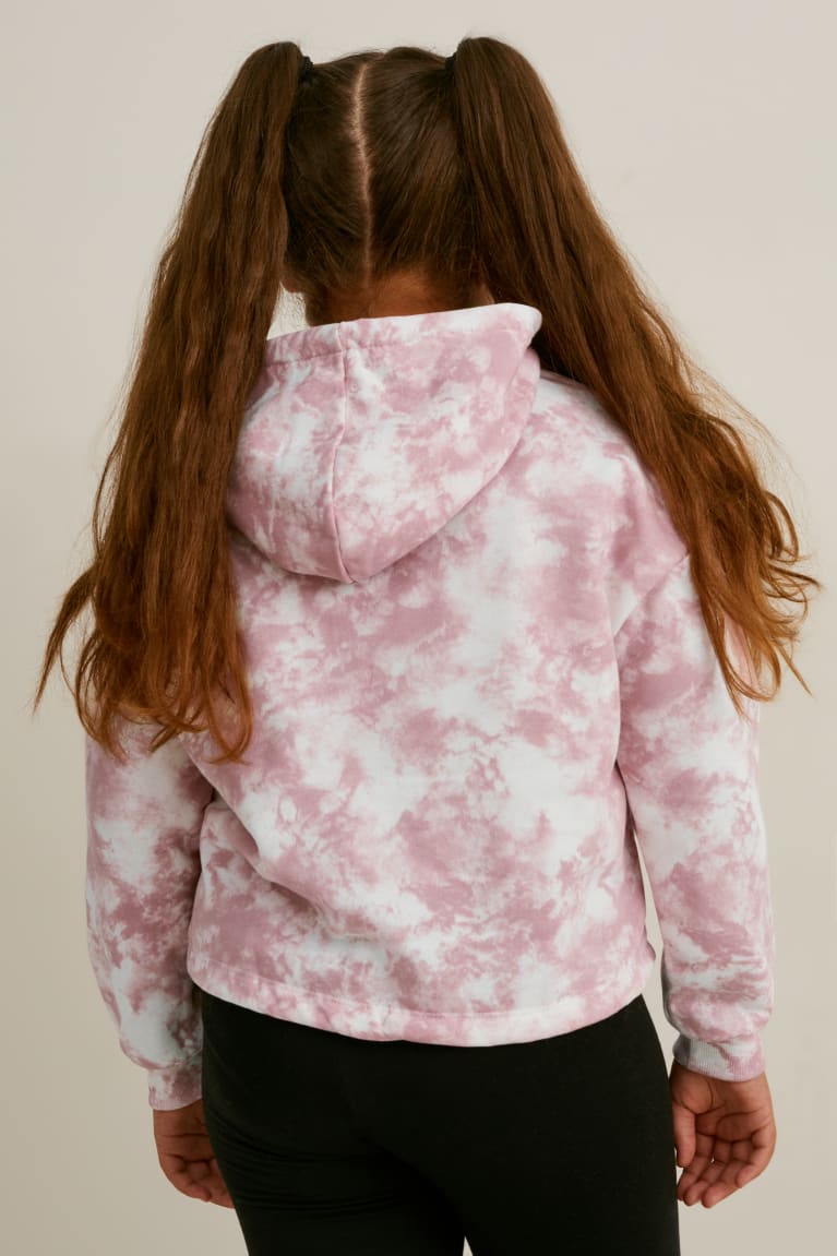 White / Rose C&A Extended Sizes Multipack Of 2 Girls' Hoodie | ASTCJ-5803