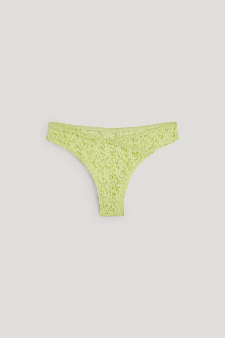 Yellow C&A Briefs Women's Underwear | VYJNT-5913