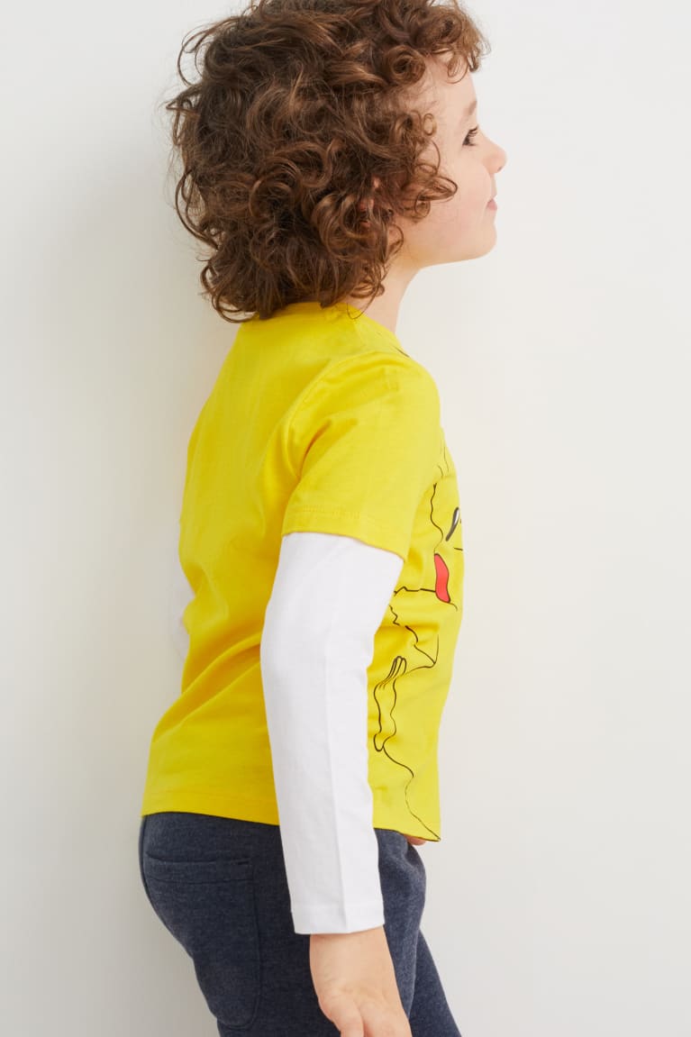 Yellow C&A Pokémon Long Sleeve Boys' Top | EFNRZ-8905