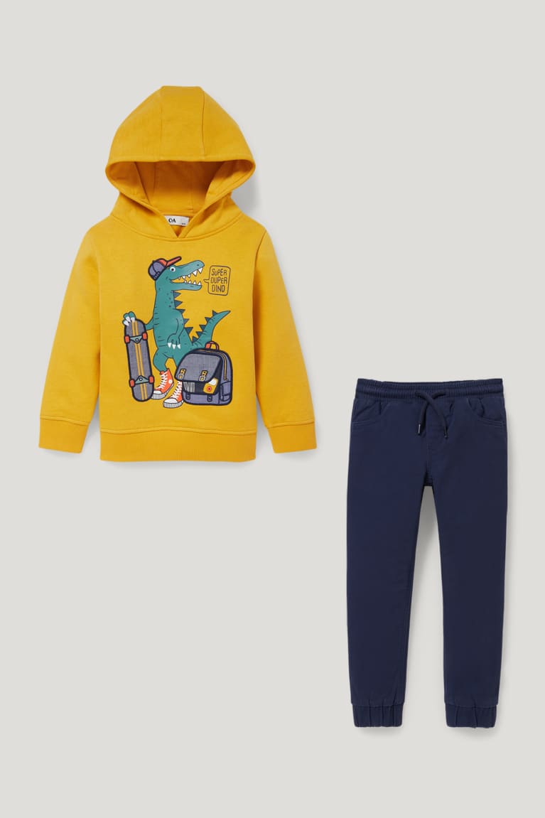 Yellow C&A Set And 2 Piece Boys' Trousers | FJOLI-5690